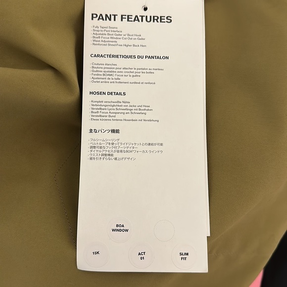 Ride Snowboard Pants - Picture 7 of 7